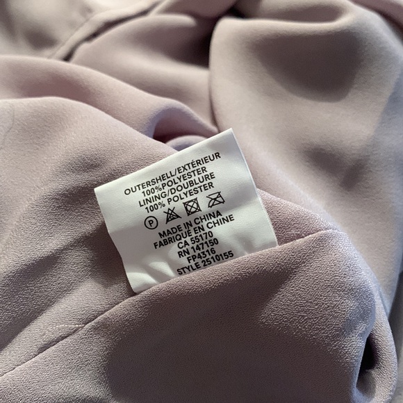 Frank & Oak Purple Chiffon Party Dress - Picture 5 of 5